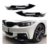GLYGLY Aileron de Lèvre de Pare-Chocs Avant pour BMW Serie 4 F32 F33 F36 M-Tech 2014-2020, Séparateur de Becquet de Pare-Chocs Avant Voiture D'aile D'aileron