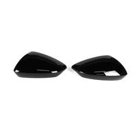 GLYGLY Coques de Rétroviseur Extérieur pour Audi A3 8Y 2021-2024 - Paire Housse de Protection Extérieure Remplacement pour Rétroviseurs Extérieurs,Black