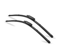 GLYGLY Jeu de 2 Essuie-Glaces Avant pour Mercedes-Benz C-Class W203 2004-2007, Balais Avant Coupe Nette et Silencieuse Résistants aux Intempéries