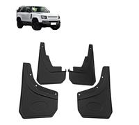 GLYGLY Kit 4 Bavettes Auto pour Land Rover Defender 90/110 2020-2025 - Garde-Boue Avant/Arrière Anti-Projections Flaps Protection Pare-Éclaboussures Pare-Chocs