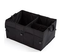 GLYGLY Organiseur de Coffre de Voiture pour Audi Q7 7 Seats 2020-2023, Rangement Voiture Coffre Multi-Compartiments Organisateur De Coffre De Voiture