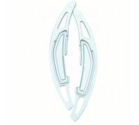 GLYGLY Palettes de Vitesse Sport pour BMW M2/M3/M4/X5M 2014-2018, Paddles de Changement en Aluminium Haute Résistance pour Circuit,Silver
