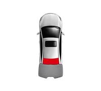 GLYGLY Pare Soleil de Voiture pour VW ID4 2021+, ArrièRe Vitres latérales Pare-Soleils Bloquer Les Rayons UV Accessoires,Rear Windshield
