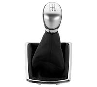 GLYGLY Pommeau de Levier de Vitesses Voiture pour ford focus mk2 2005-2012, Pommeau de Changement de Vitesses Tête de bâton de Vitesse,5 speed