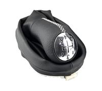 GLYGLY Pommeau de Levier de Vitesses Voiture pour renault megane ii 2002-2009, Pommeau de Changement de Vitesses Tête de bâton de Vitesse, white wire-+Dust cover