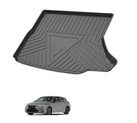 GLYGLY Tapis de Coffre en TPE pour Lexus CT 2011-2021, Tapis de Protection pour Chargement Toutes Saisons Accessoire Auto Résistant à l'eau,a Speaker on The Left Side of The Trunk