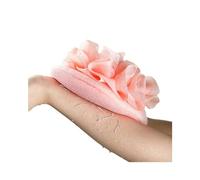 GLYLFQZJ Gants Exfoliants Exfoliant du Bain De Bain Glove Glove Peeling Wisp pour Le Corps De Soins De La Carrosserie De Douche De Douche Nettoyage des Accessoires De Douche À L'Épreuve Arrière-Rose