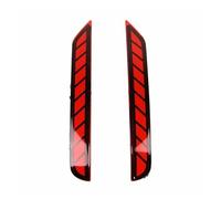 Glymzo Feu arrière Feu pour arrière rouge pour pare-choc pour, éclairage de conduite, feu d'arrêt, freinage, pour virage, pour Subaru pour Forester 2008 - 2018