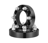 Glymzoi Entretoises de roue Adaptateurs de roue 1,25" 6" x 5" 6 entretoises forgées 106, mm pour 1979-2023 pour Toyota et pour Lexus 4 pour pièces Bleu