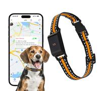GLYYR Collier GPS Animaux Tracker, Clôture électrique pour Chien Aide à Localiser Votre Chien, IP65 Etanche Collier Hyper résistant intégré pour Taille Moyenne et Lourde, Compatible avec iOS/Android