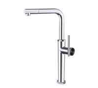 GLYYR Robinet Cuisine Douchette avec 2 Modes de Pulvérisation, Laiton Mitigeur Cuisine avec Douchette Extractible Rotatif à 360° Froid & Chaud Disponible, Robinet Évier à Une Seule Manette