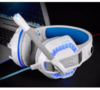 Gm-2 Pc Gaming Gamer Headset Headset Wired Stereo Headset Bass Computer With Led Microphone For Pc Gamer White