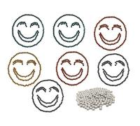 GM&BW 18,4 kg - Lot de 18 400 billes d'argile de 9,5 mm (8 boîtes de différentes couleurs)