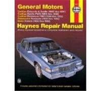 GM Cadillac El Dorado, Seville, Deville, Buick Riviera and Oldsmobile Toronado, 1986-1993: All Full-Size Models 2wd and Motorbooks International, Maddox, Robert, Haynes, John (Auteur)