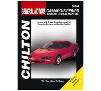 Gm Camaro And Firebird, 1993-2002 Chilton's Repair & Tune-Up Guides
