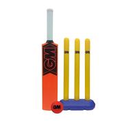 Gunn & Moore GM Opener Ensemble de Cricket pour Enfants | Chauve-Souris, Balle et guichet | Toutes Saisons | pour Enfants de 4 à 8 Ans
