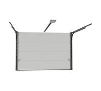 GM Portes - KIT Porte de Garage ONIL Sectionnelle | Panneaux Sans Lignes | Moteur: Somfy 600 RTS - Inclus | 200cm X 300cm | Blanc - Finition lisse sablé
