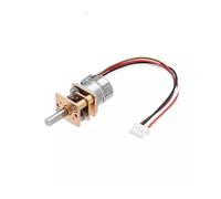 GM12-10 Precision Full Metal Gearbox Gear Stepper electronic starter 2-phase 4-wire Reduction Ratio 20:1/50:1/100:1/150:1/298:1 IDGTTLDF((E) Ratio 298)