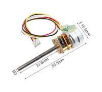 GM12-15BY DC 5V12V Step electronic starter 1:50 M3 Screw Threaded PTZ CZAOINCU(A Motor)