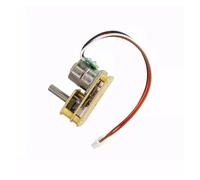 GM24-10 10mm Stepping Gear electronic starter DC5V 40ohm Two-phase Four-wire Stepper electronic starter 7-shaped Flipped Output Shaft NWPNLXEA((D) Ratio 150)