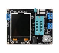 GM328A Transistor Testeur Composant avec Écran LCD Numérique Générateur de Signal et Compteur de Fréquence pour Transistors NPN/PNP, FET, Diodes, Résistances, Condensateurs et Inducteurs