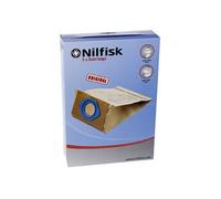 Nilfisk Sacs d'aspirateur 82095000 GS80/GS90/GM80/GM90 6,5L Originaux Lot de 5