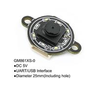 GM861XS-0 Petit Module de Lecteur de Codes-Barres 1D/2D QR Code DC5V Interface UART/USB LED Blanche Verte pour Android Linux