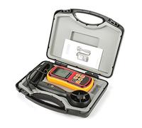 GM8901 Anémomètre numérique LCD avec rétroéclairage pour mesurer la vitesse du vent, la température et le refroidissement éolien