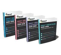GMAT Official Guide 2025-2026 Bundle: Books + Online Question Bank by GMAC NEUF