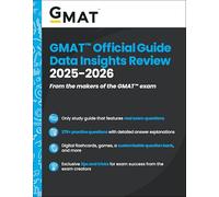 GMAT Official Guide Data Insights Review 2025-2026: Book + Online Question Bank