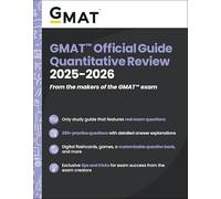 Gmat Official Guide Quantitative Review 2025–2026 – Wiley-VCH
