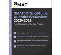 Gmat Official Guide Quantitative Review 2025–2026 – Wiley-VCH