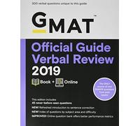 GMAT Official Guide Verbal Review 2019: Includes Online Content