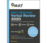 GMAT Official Guide Verbal Review 2020