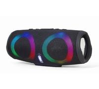 GMB-Audio Enceinte Portable BT LED - Diffusion de Musique sans Fil avec Effets Lumineux LED Multicolores, Autonomie Étendue et Options de Lecture Multiples pour Fêtes et Aventures en Extérieur