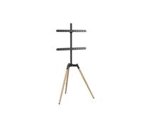 GMB-Audio Support de Sol pour TV avec Trépied Pivotant, pour Écrans de 32'' à 65'', Hauteur Réglable, Rotation 70, Compatible VESA
