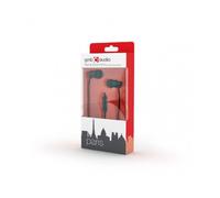 GMB Ecouteurs intra auriculaires filaires avec microphone - Noir - MHS-EP-CDG-B