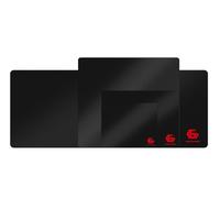 GMB Gaming Extra Large Gaming Mouse Pad - Ideal for High Precision and Control, Perfect for Optical and Laser Mice, Anti-Slip Rubber Base, Sleek Black Design for Professional Gamers