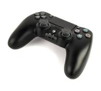 EnerGenie Manette de Jeu Sans Fil pour PS4 et PC - Double Vibration, Barre Lumineuse LED, Conception Ergonomique pour un Confort
