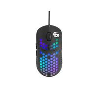 Gembird Souris de jeu USB MUSG-RAGNAR-RX400 — RGB, 6 boutons, DPI réglable jusqu'à 7200 — Noir
