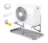 GMBAYUE Bac de Drainage D'unité Extérieure de Climatiseur, Bac D'égouttement Universel pour Climatiseur Extérieur, Pour Fenêtre Ac et Mini Unités Divisées (Color : 1-1.5P, Size : 3m water pipe)