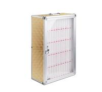 GMBAYUE Coffret Casier Téléphone Portable, Alliage D'aluminium for Cell Phone Locker Box avec Serrure de Sécurité et Poignée for Salles de Classe, Bureaux et Employés.(40x20x60cm/16x8x24in)