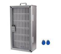 GMBAYUE Coffret Casier Téléphone Portable, Boîte de Sécurité Portable avec Verrouillage par Mot de Passe, Cube de Rangement for Salle de Sport, Salle de Réunion, école(39x21x75cm/15x8x29.5in)