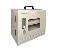 GMBAYUE Coffret Casier Téléphone Portable, Boîte de Verrouillage du Téléphone avec Cadenas, Armoire de Chargement de Téléphone Portable for Bureau, école, Salle de Classe, Usine(38x22x33cm/15x9x13in)