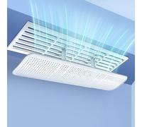 GMBAYUE Déflecteur D'air Réglable pour Climatiseur Central, Déflecteur Climatisation Plafond, Air Conditionné Vent Déflecteur, Bouclier de Déflecteur de Climatiseur (Color : Top-mounted, Size : 120*