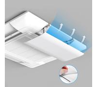 GMBAYUE Déflecteur D'air Réglable pour Climatiseur Central, Déflecteur Climatisation Plafond, Déflecteur D'air Réglable, Déflecteurs Anti-Vent de Largeur 20 Cm/8 Pouces (Color : 63x20cm(25x8in))