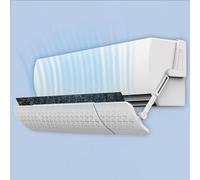 GMBAYUE Réglable Deflecteur Climatiseur Coupe-Vent, Déflecteur D'air Rétractable pour Climatiseur, Déflecteur de Climatiseur Extensible Murale pour Salon, Salle D'étude, Chambre à Coucher(Color:Activa