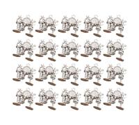 GMBYLBY 20pcs Antique Silver Cassette Rape Charm Instrument Musical Instrument Pendeur pour La Fabrication De Bijoux Et Créative Retro Rassette