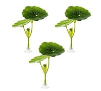 GMBYLBY 3 pièces d ' Eau Artificielle colorée Petit décor d ' Aquarium Paysage pour embellir l ' Apparence de l ' aménagement paysager d ' Aquarium abri de hamac d ' Aiguille de Poisson de Chasse