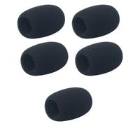 GMBYLBY 5 pièces Filtre en Mousse Pare-Brise antibruit éponges couvertures sécurise l ' Ajustement conférences présentations événement d ' Entreprise Microphone Pare-Brise Filtre en Mousse